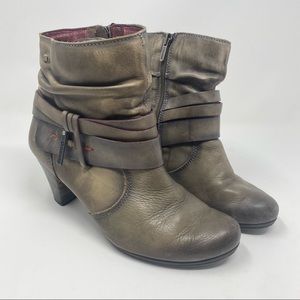 Pikolinos booties zipper closure size 6.5
